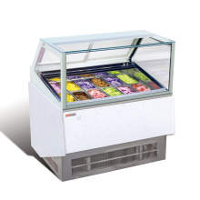 16 Pan ice cream showcase display cabinets